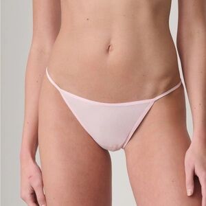 Skin Worldwide Gisella G-String Thong in Pink / Size M  (Pack of 2)